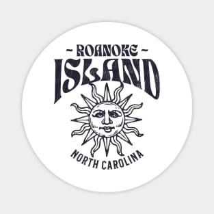 Roanoke Island, NC Summertime Vacationing Watchful Sun Magnet